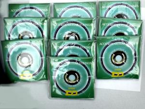 BULK 10 SETS DADI ACOUSTIC GUITAR STRINGS SET MEDIUM 12-53