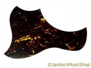 Acoustic guitar pick guard scratch plate gold tortoiseshell
