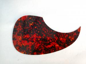 ACOUSTIC GUITAR PICK GUARD YELLOW TORTOISESHELL SELF ADHESIVE