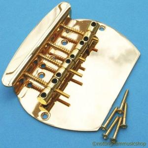 4 STRING GOLD MUSIC MASTER BASS GUITAR BRIDGE B4