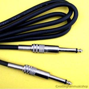 ELECTRIC GUITAR 3M BLACK AMP LEAD AMPLIFIER CORD