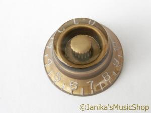 LES PAUL ELECTRIC GUITAR GOLD HAT KNOB