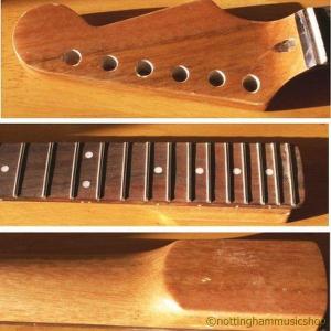 STRATOCASTER ELECTRIC GUITAR NECK LAQUERED