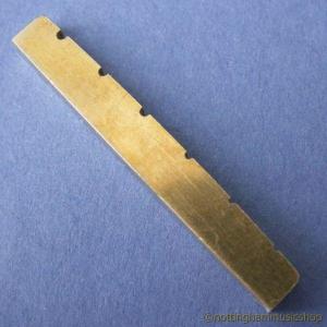 ELECTRIC GUITAR BRASS NUT STRATOCASTER OR TELECASTER 42MM WIDE