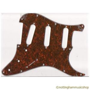 TORTOISESHELL STRAT PICKGUARD 3PLY