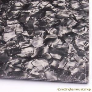 BLACK PEARL PICKGUARD MATERIAL STRAT SIZE 24x31cm