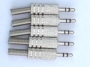 5 x 3.5mm STEREO JACK PLUGS