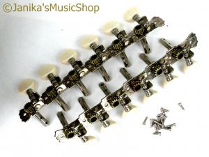 12 STRING GUITAR MACHINE HEADS CHROME SLOTTED