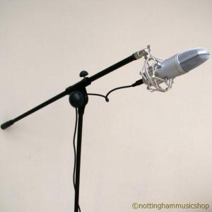 HOME RECORDING MICROPHONE WITH FLOOR BOOM STAND