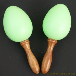 SOUND EGGS MARACAS GREEN