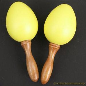 SOUND EGGS MARACAS YELLOW
