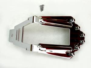 CHROME SEMI ACOUSTIC JAZZ GUITAR TAILPIECE