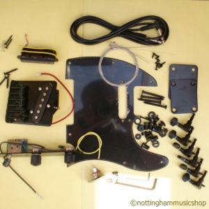 BLACK TELECASTER FULL HARDWARE KIT
