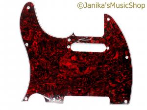 TELE STYLE SCRATCHPLATE TORTOISESHELL LEFT HANDED