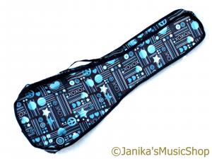 CONCERT UKULELE DESIGNER GIG BAG CASE 24 INCH (62cm)