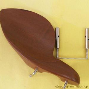 BROWN WOOD VIOLIN CHINREST 1/4